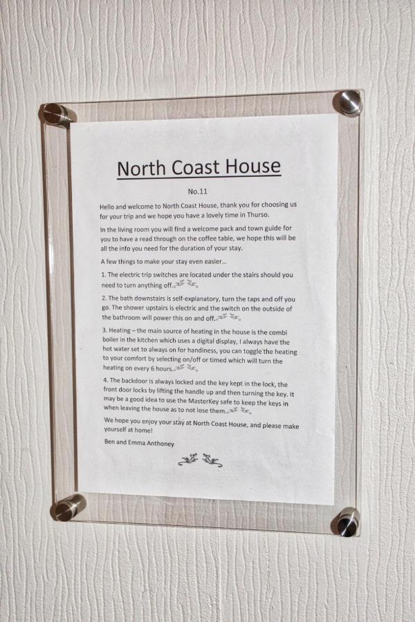 North Coast Property - North Coast House Thurso Buitenkant foto